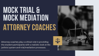 Mock Trial Attorney Coach